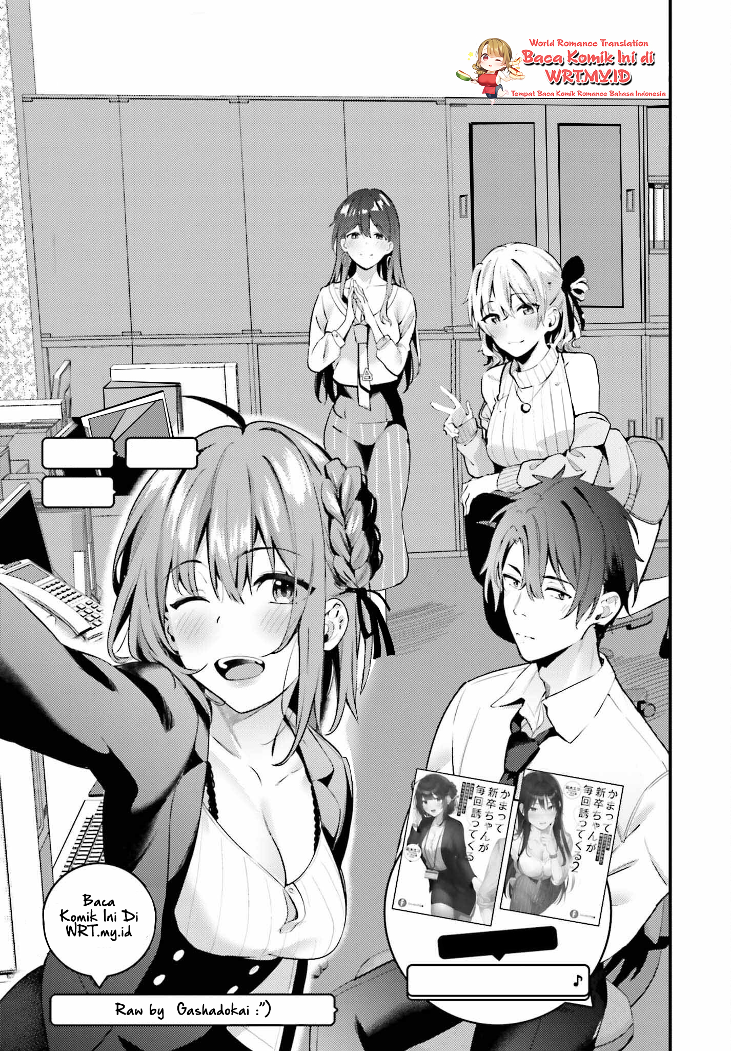 Kamatte Shinsotsu-chan ga Maikai Sasottekuru Chapter 1 - halaman 8
