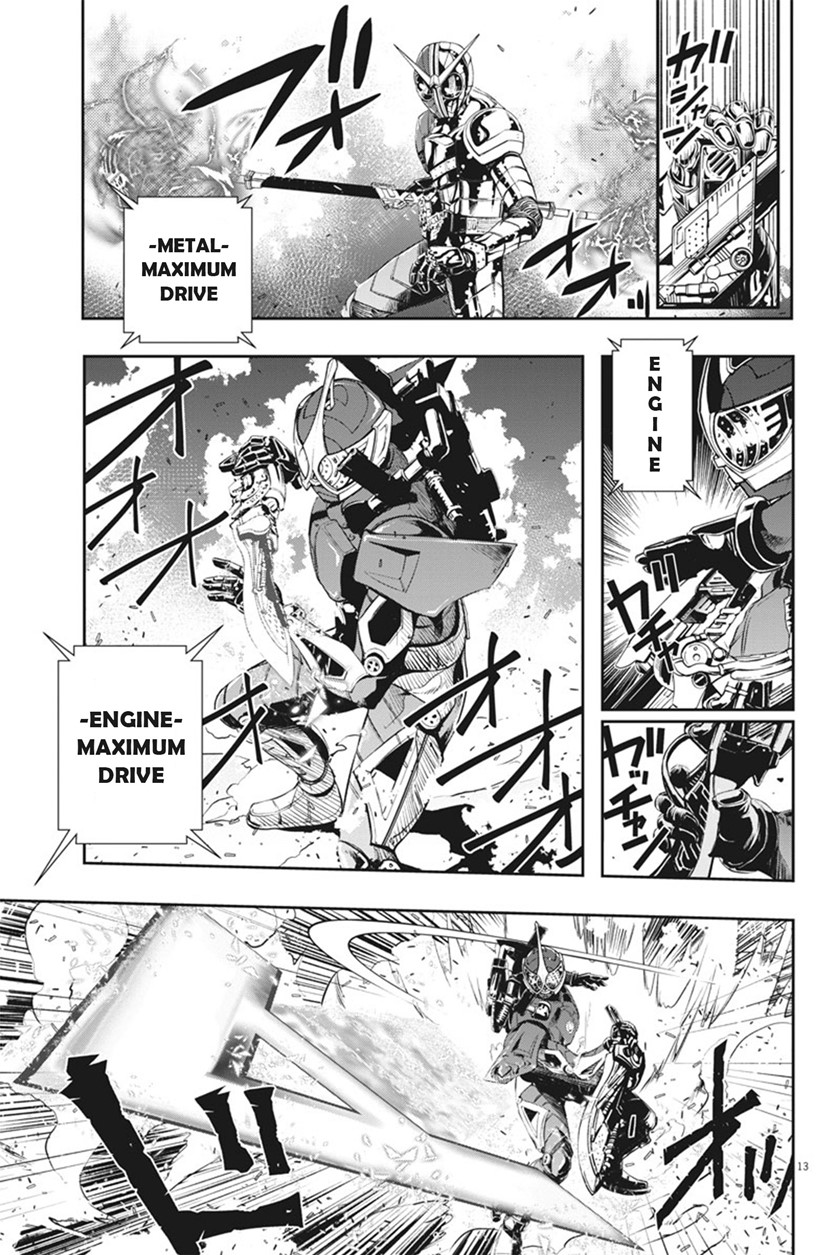 Kamen Rider W: Fuuto Tantei Chapter 40 - halaman 14