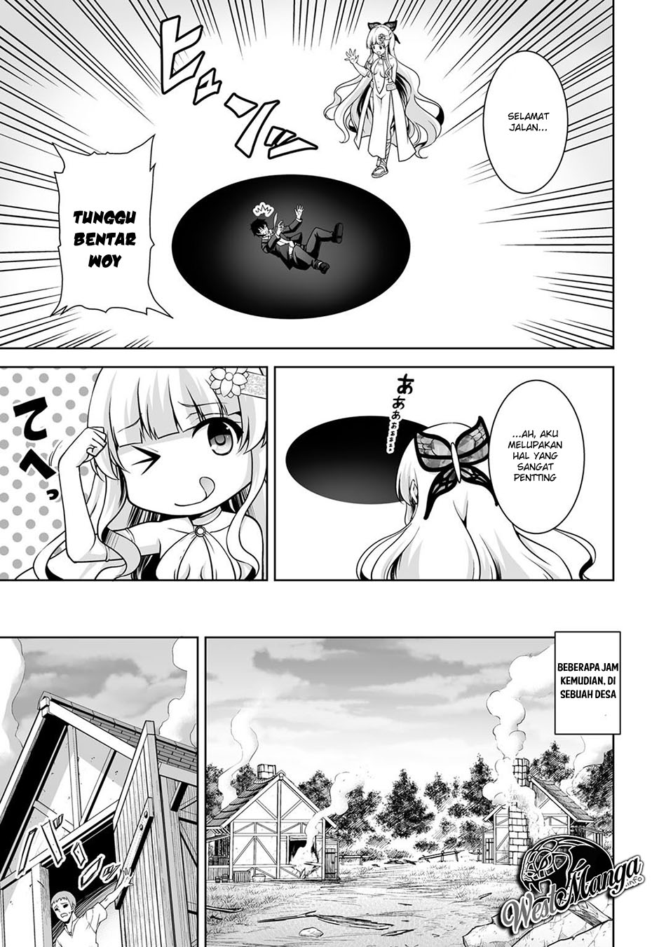 Kami no Techigai de Shindara Cheat Gun-zumi de Isekai ni Hourikomaremashita Chapter 1 - halaman 22