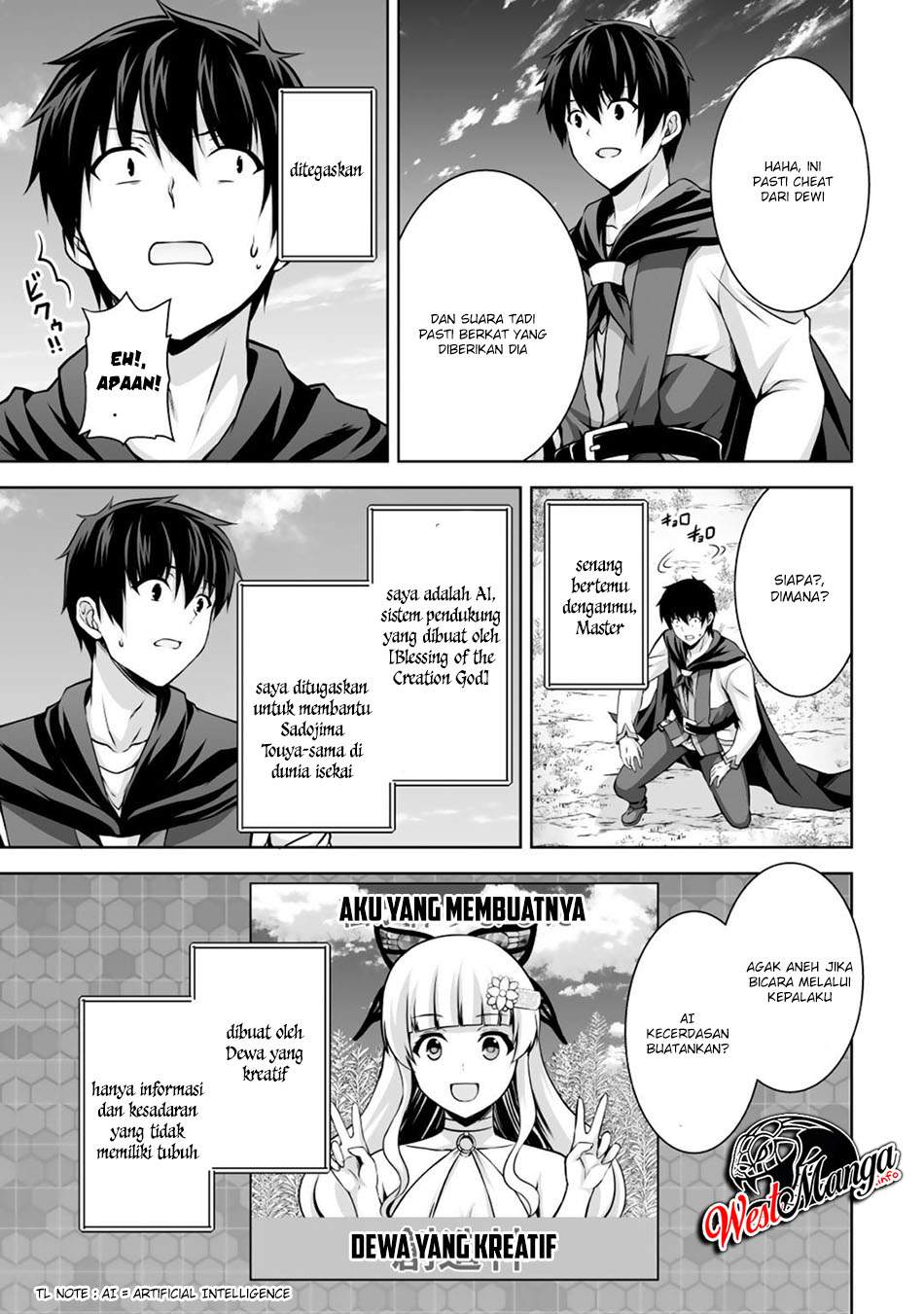 Kami No Techigai de Shindara Zumi de Isekai ni Hourikomare Mashita Chapter 3 - halaman 13