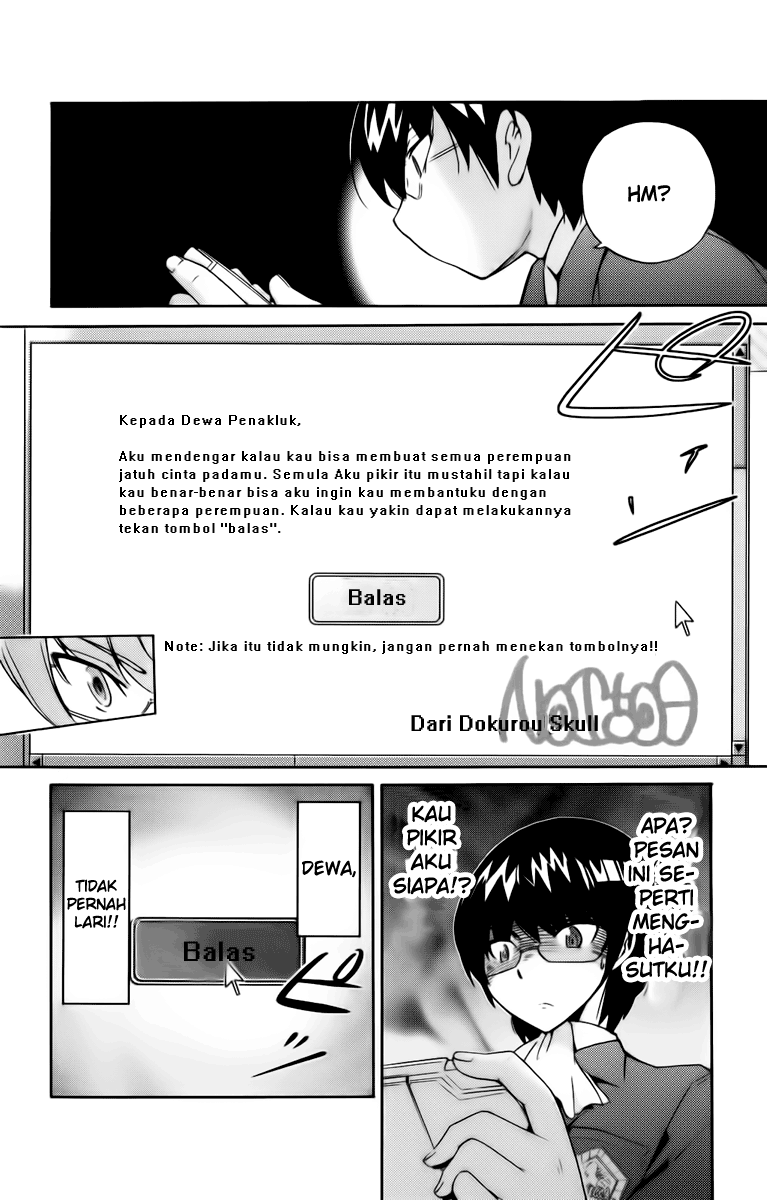 Kami nomi zo Shiru Sekai Chapter 1 - halaman 18