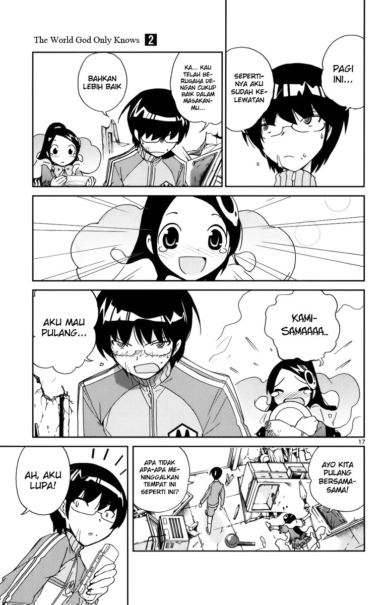 Kami nomi zo Shiru Sekai Chapter 11 - halaman 18