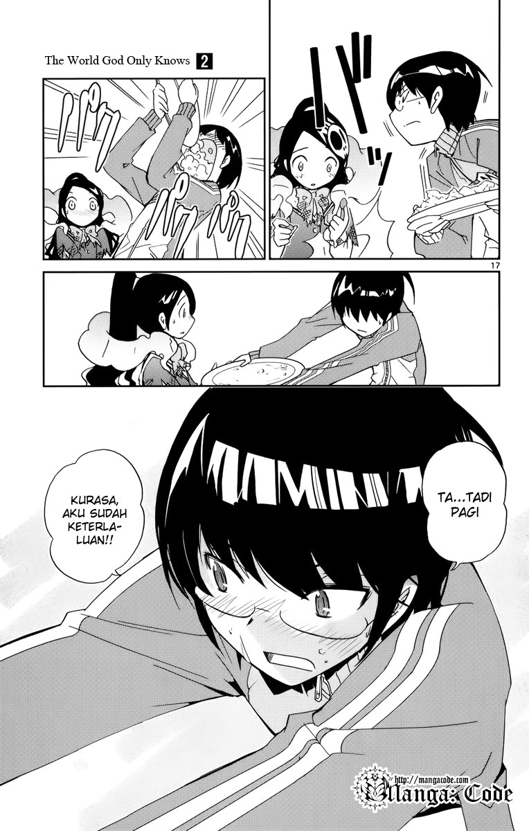 Kami nomi zo Shiru Sekai Chapter 12 - halaman 18