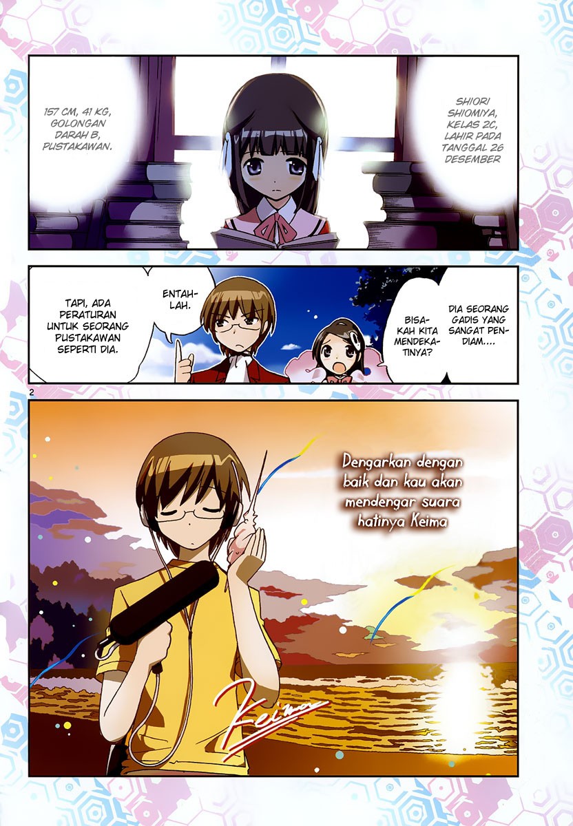 Kami nomi zo Shiru Sekai Chapter 14 - halaman 3