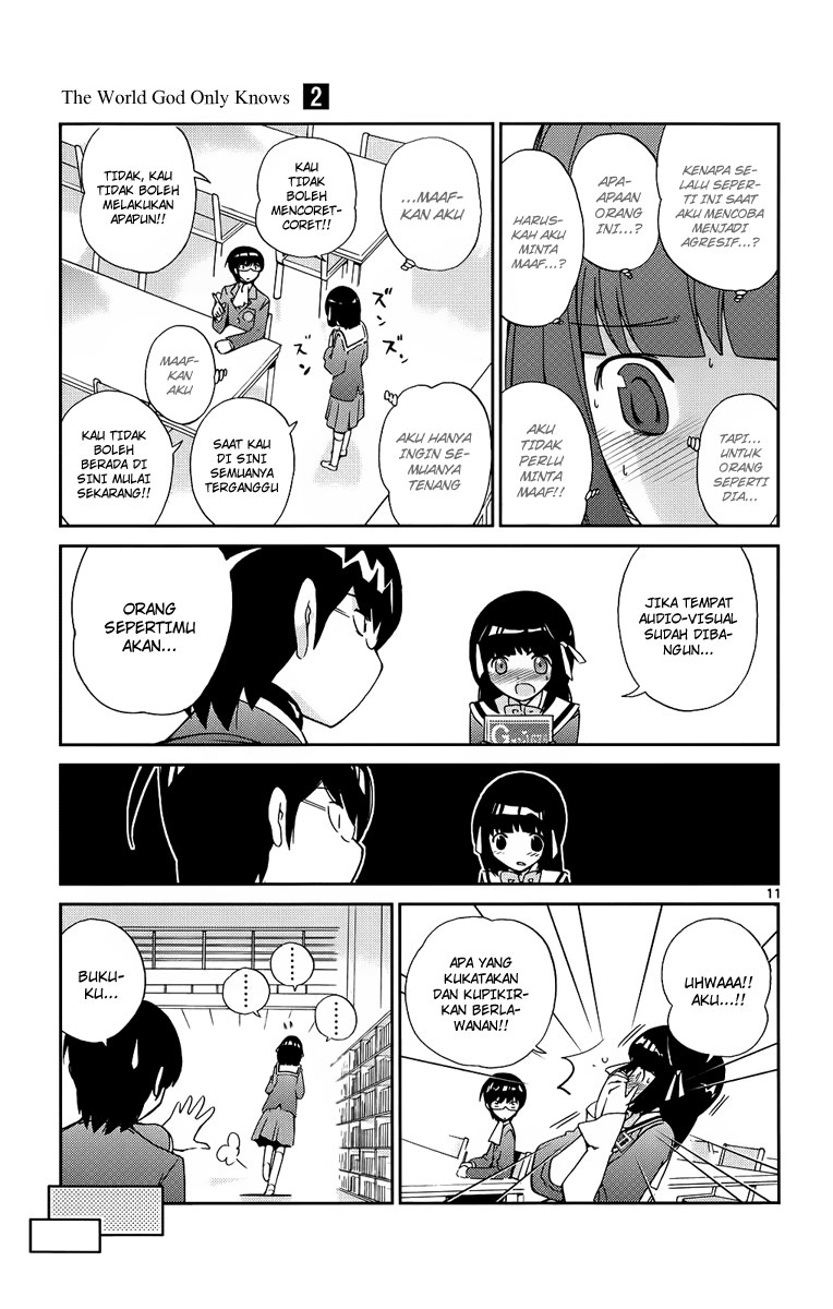 Kami nomi zo Shiru Sekai Chapter 15 - halaman 12