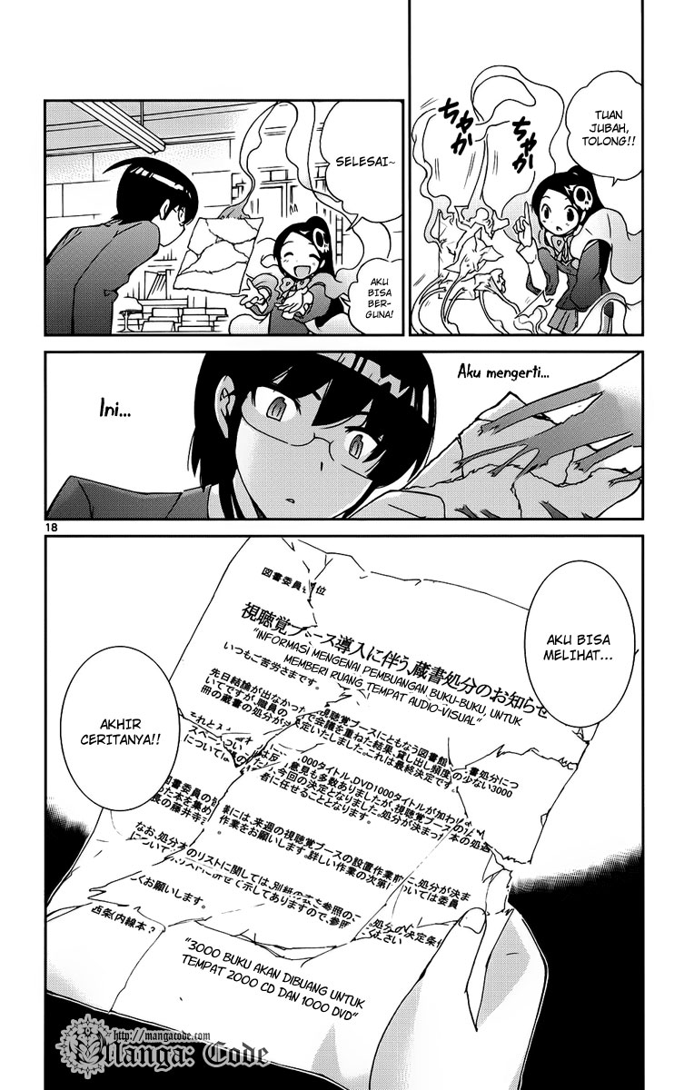 Kami nomi zo Shiru Sekai Chapter 15 - halaman 19
