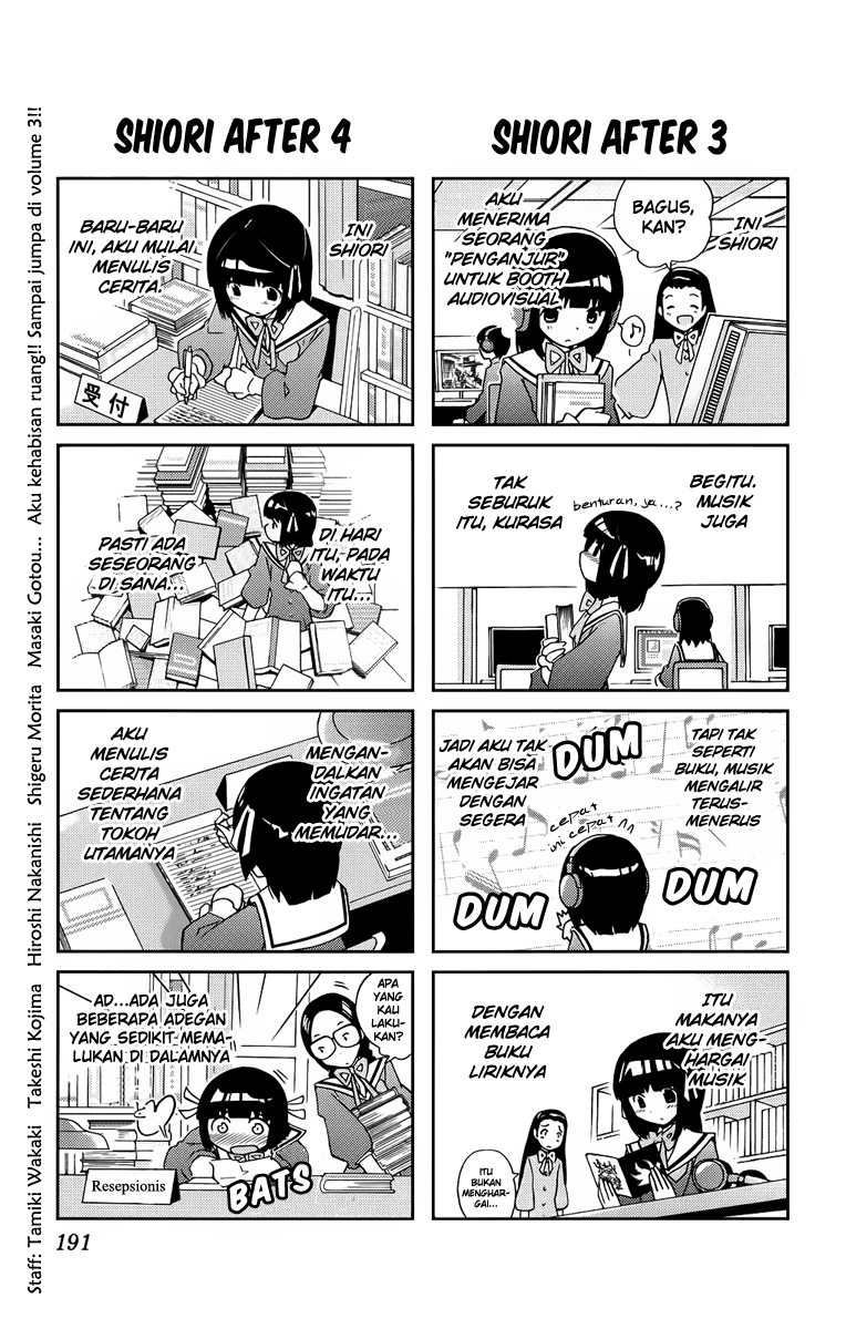 Kami nomi zo Shiru Sekai Chapter 16.5 - halaman 8