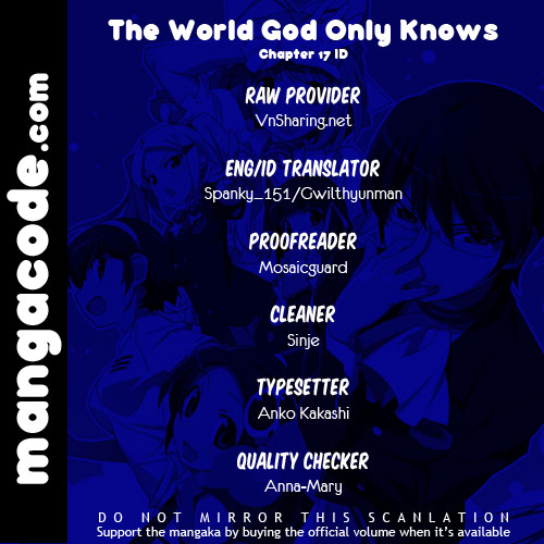 Kami nomi zo Shiru Sekai Chapter 17 - halaman 1