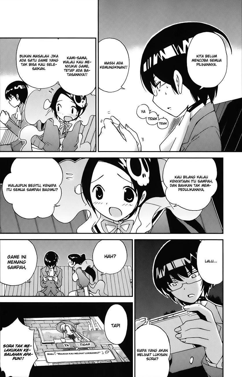 Kami nomi zo Shiru Sekai Chapter 17 - halaman 14