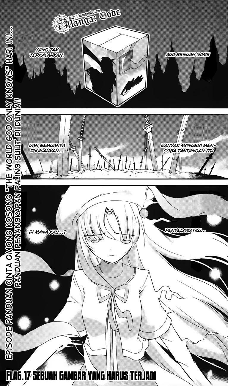 Kami nomi zo Shiru Sekai Chapter 17 - halaman 3