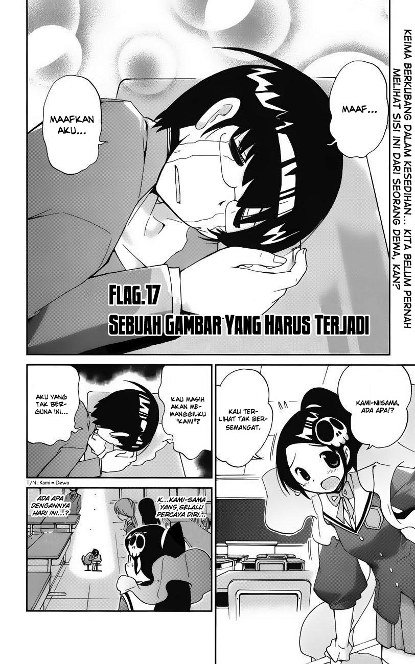 Kami nomi zo Shiru Sekai Chapter 17 - halaman 4