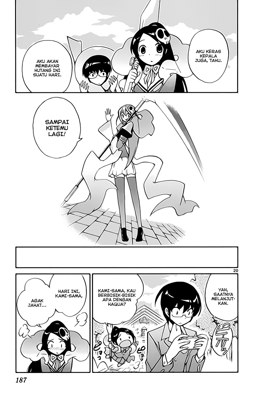 Kami nomi zo Shiru Sekai Chapter 26 - halaman 20