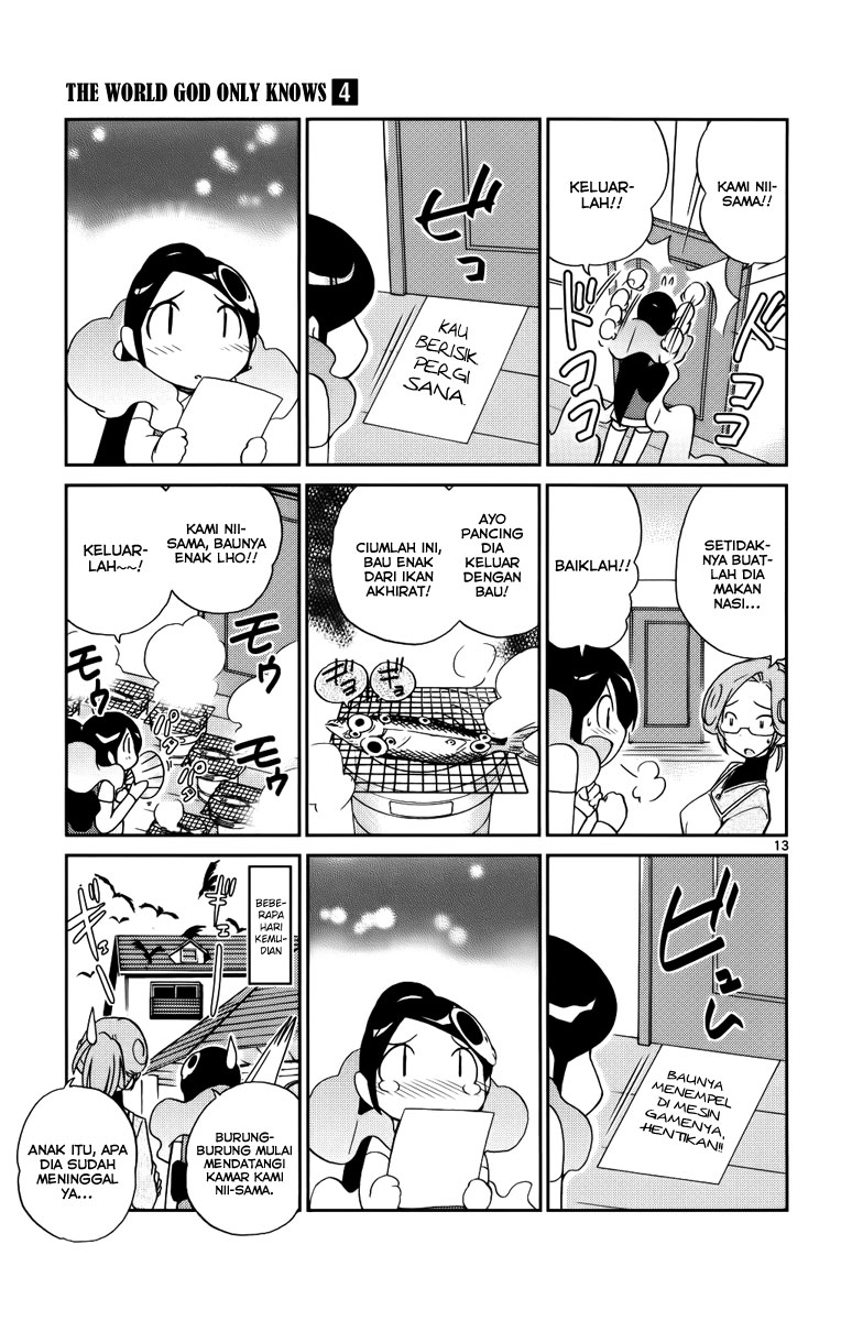 Kami nomi zo Shiru Sekai Chapter 29 - halaman 15