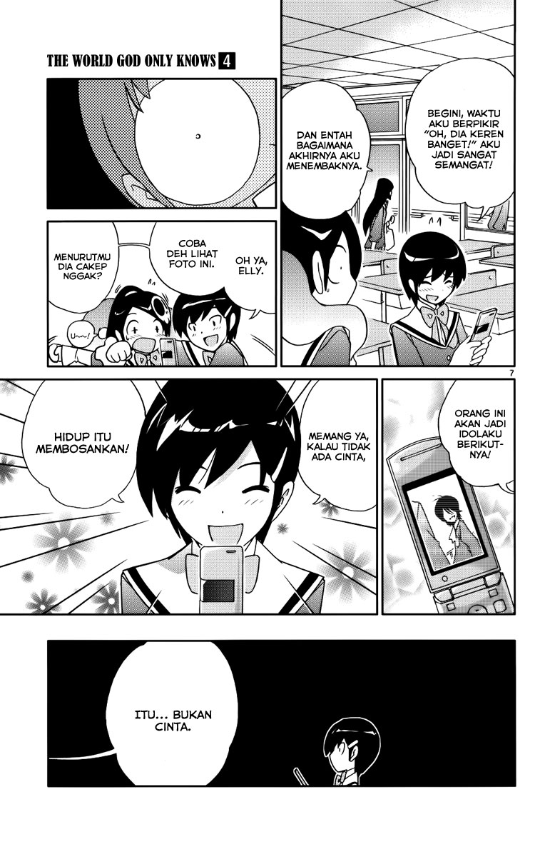Kami nomi zo Shiru Sekai Chapter 29 - halaman 9