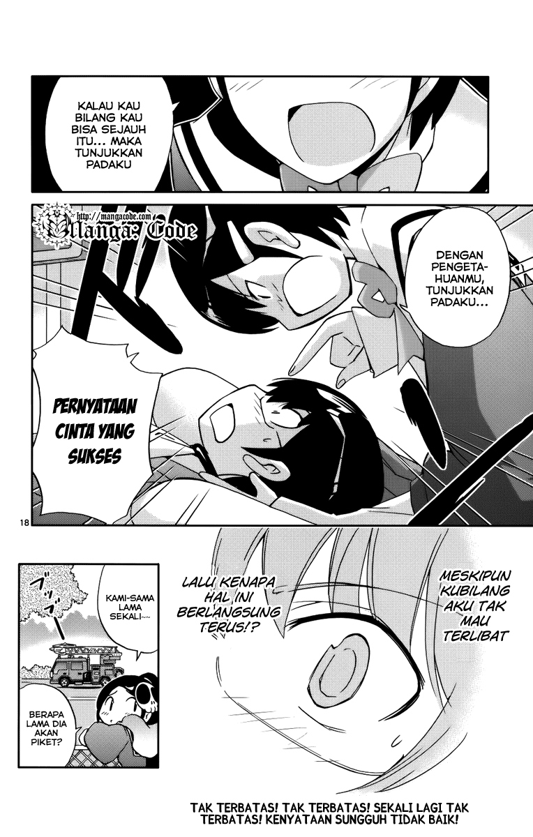 Kami nomi zo Shiru Sekai Chapter 30 - halaman 19