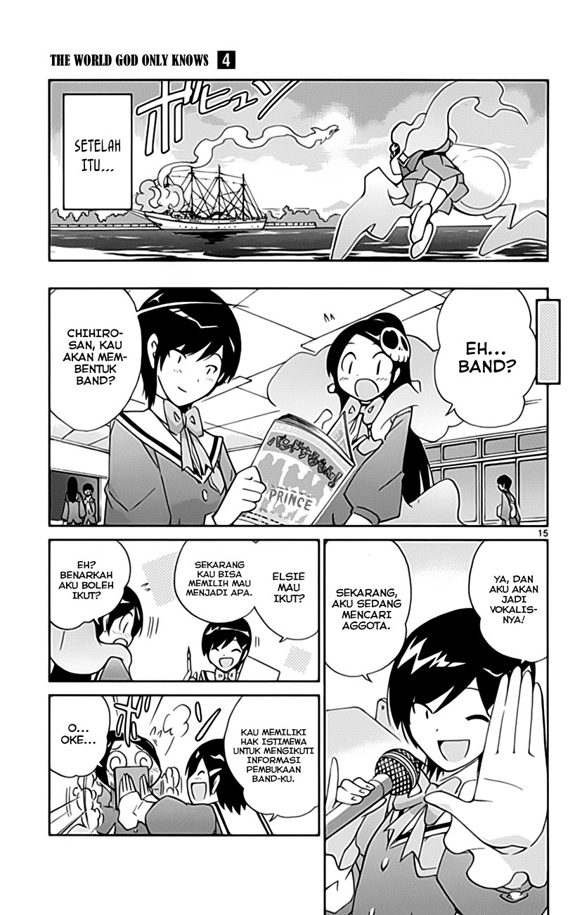 Kami nomi zo Shiru Sekai Chapter 32 - halaman 17