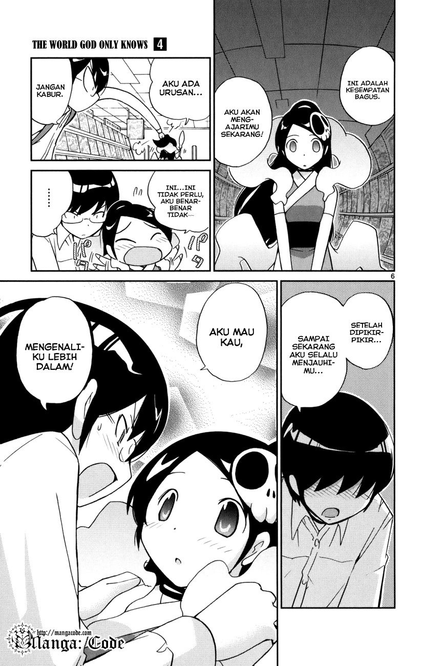 Kami nomi zo Shiru Sekai Chapter 33 - halaman 10