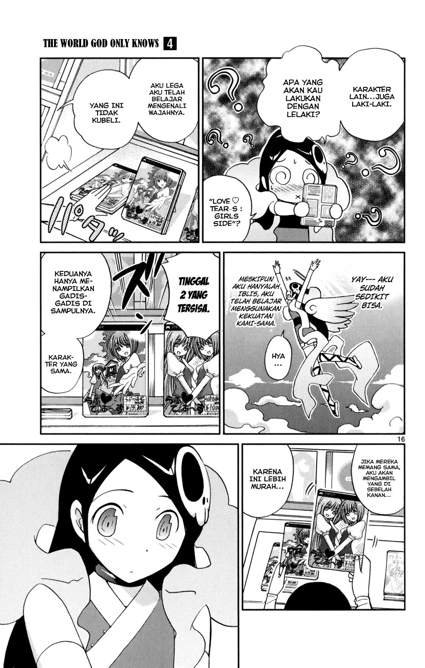 Kami nomi zo Shiru Sekai Chapter 33 - halaman 20
