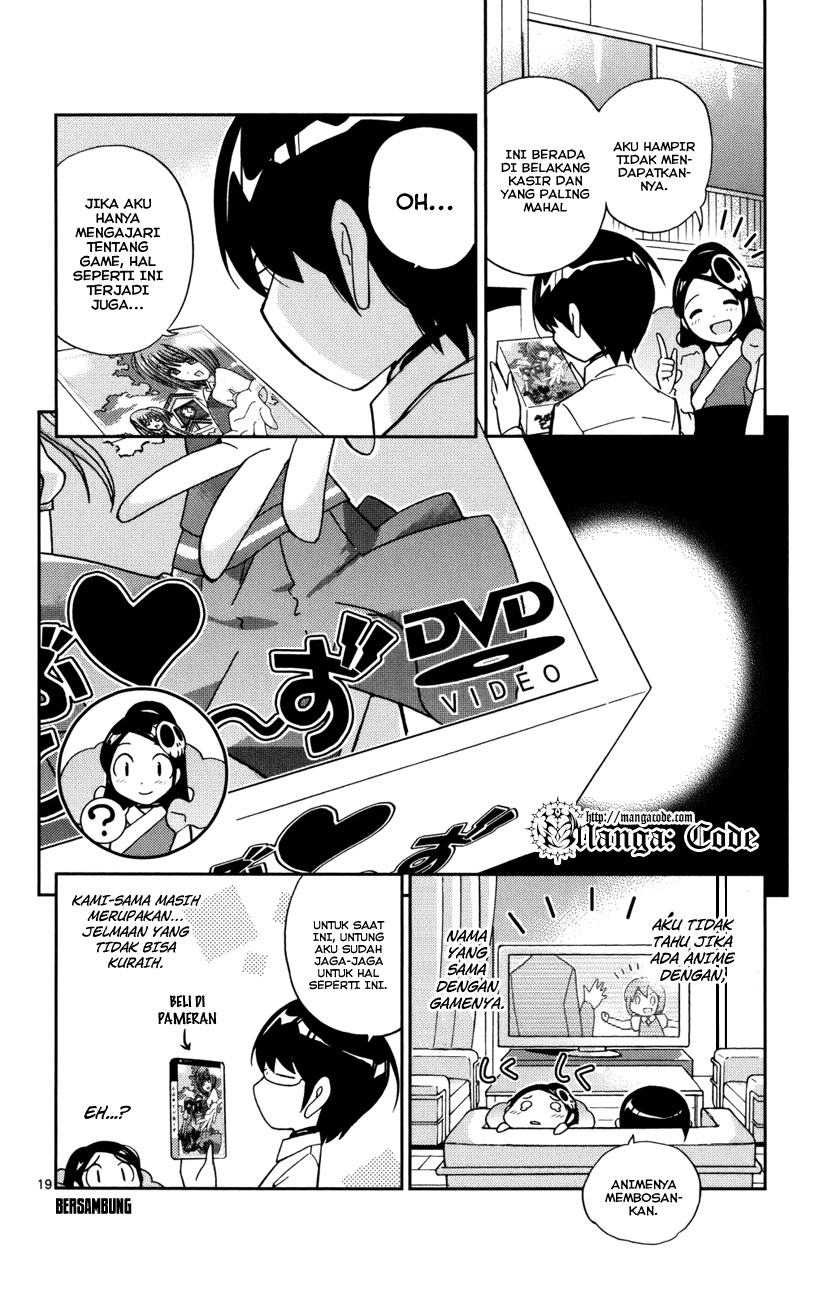 Kami nomi zo Shiru Sekai Chapter 33 - halaman 23