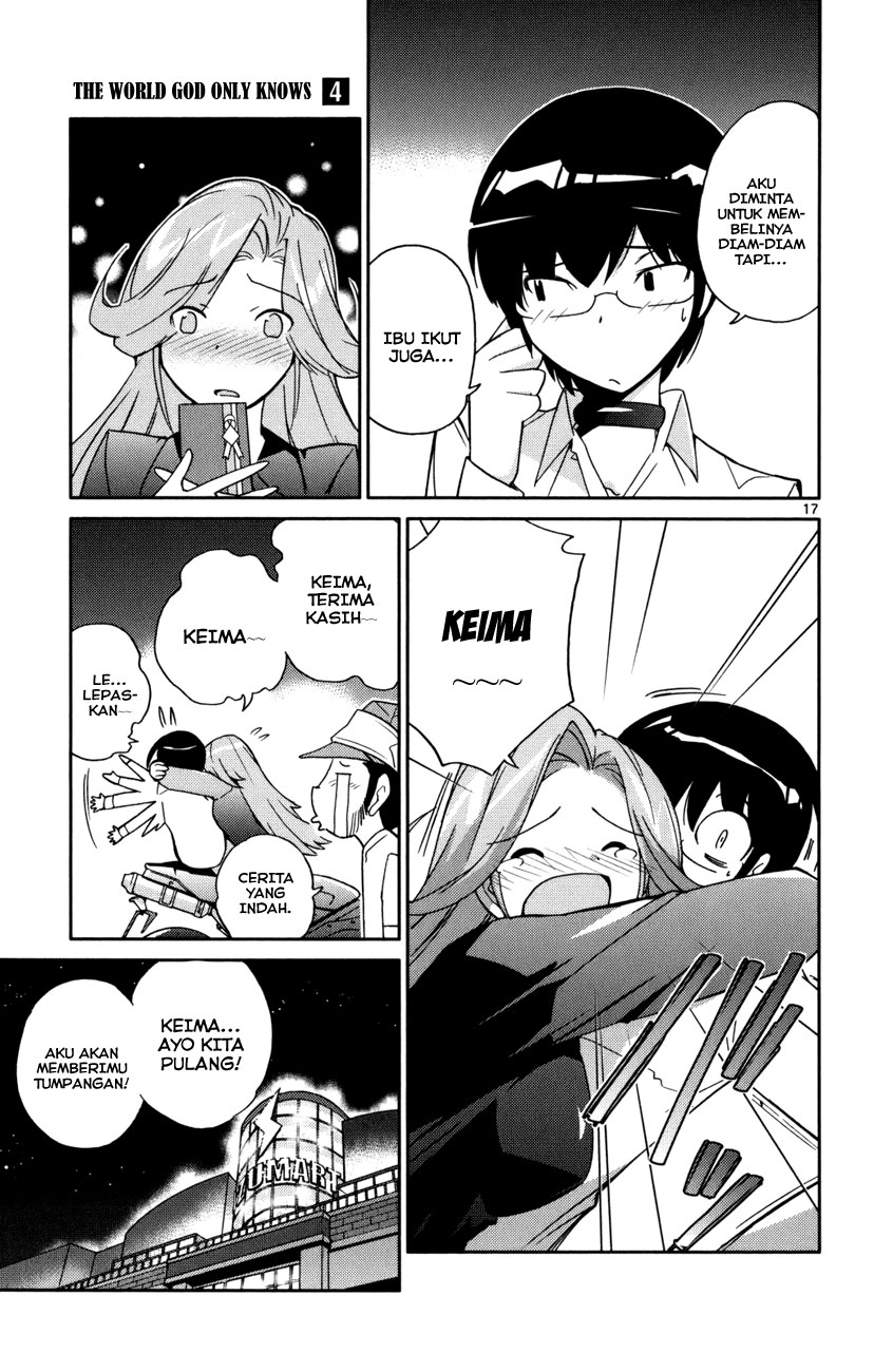Kami nomi zo Shiru Sekai Chapter 34 - halaman 19