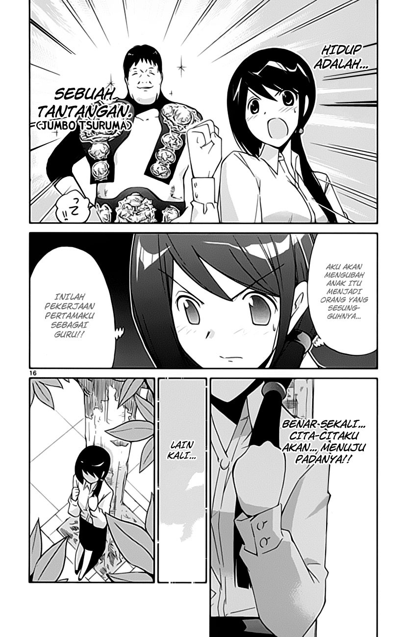 Kami nomi zo Shiru Sekai Chapter 36 - halaman 18