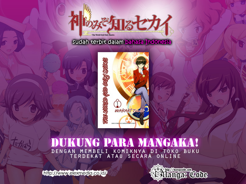 Kami nomi zo Shiru Sekai Chapter 40 - halaman 24