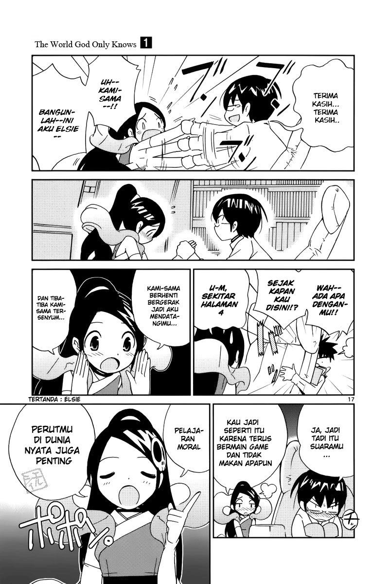Kami nomi zo Shiru Sekai Chapter 6 - halaman 19