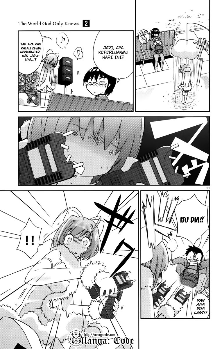 Kami nomi zo Shiru Sekai Chapter 8 - halaman 12
