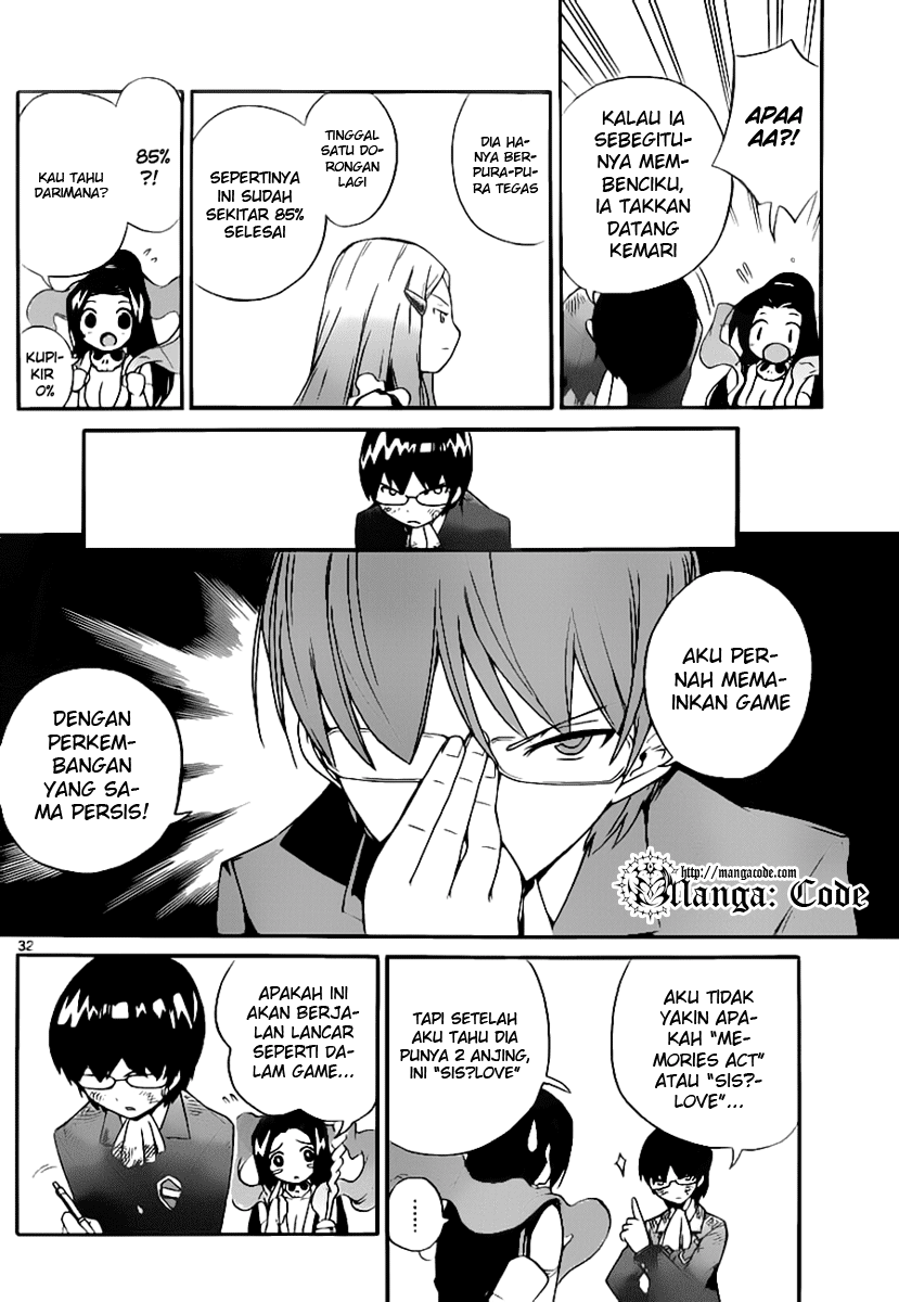 Kami nomi zo Shiru Sekai: On the Train+Pilot Films Chapter 0 - halaman 34