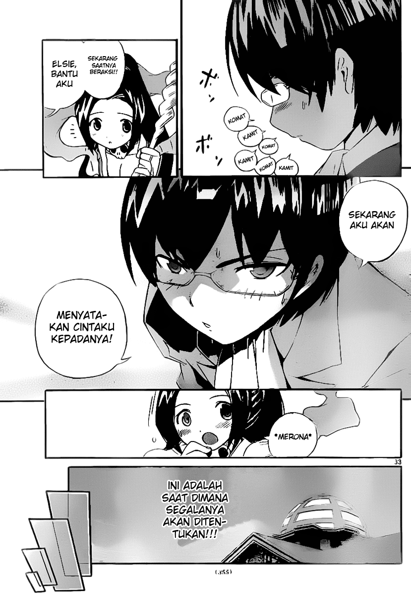 Kami nomi zo Shiru Sekai: On the Train+Pilot Films Chapter 0 - halaman 35