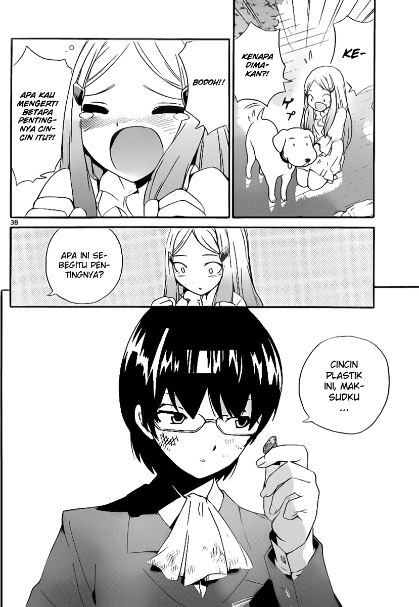 Kami nomi zo Shiru Sekai: On the Train+Pilot Films Chapter 0 - halaman 40
