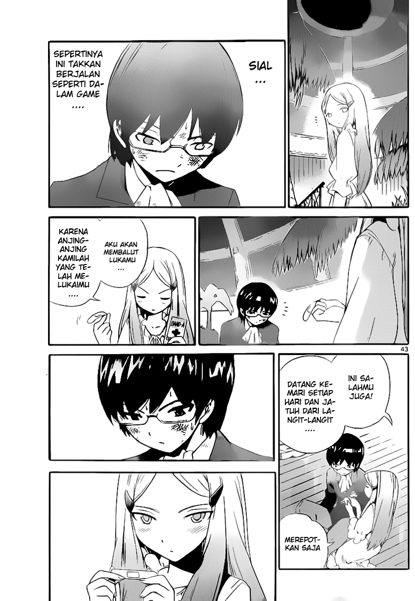 Kami nomi zo Shiru Sekai: On the Train+Pilot Films Chapter 0 - halaman 45
