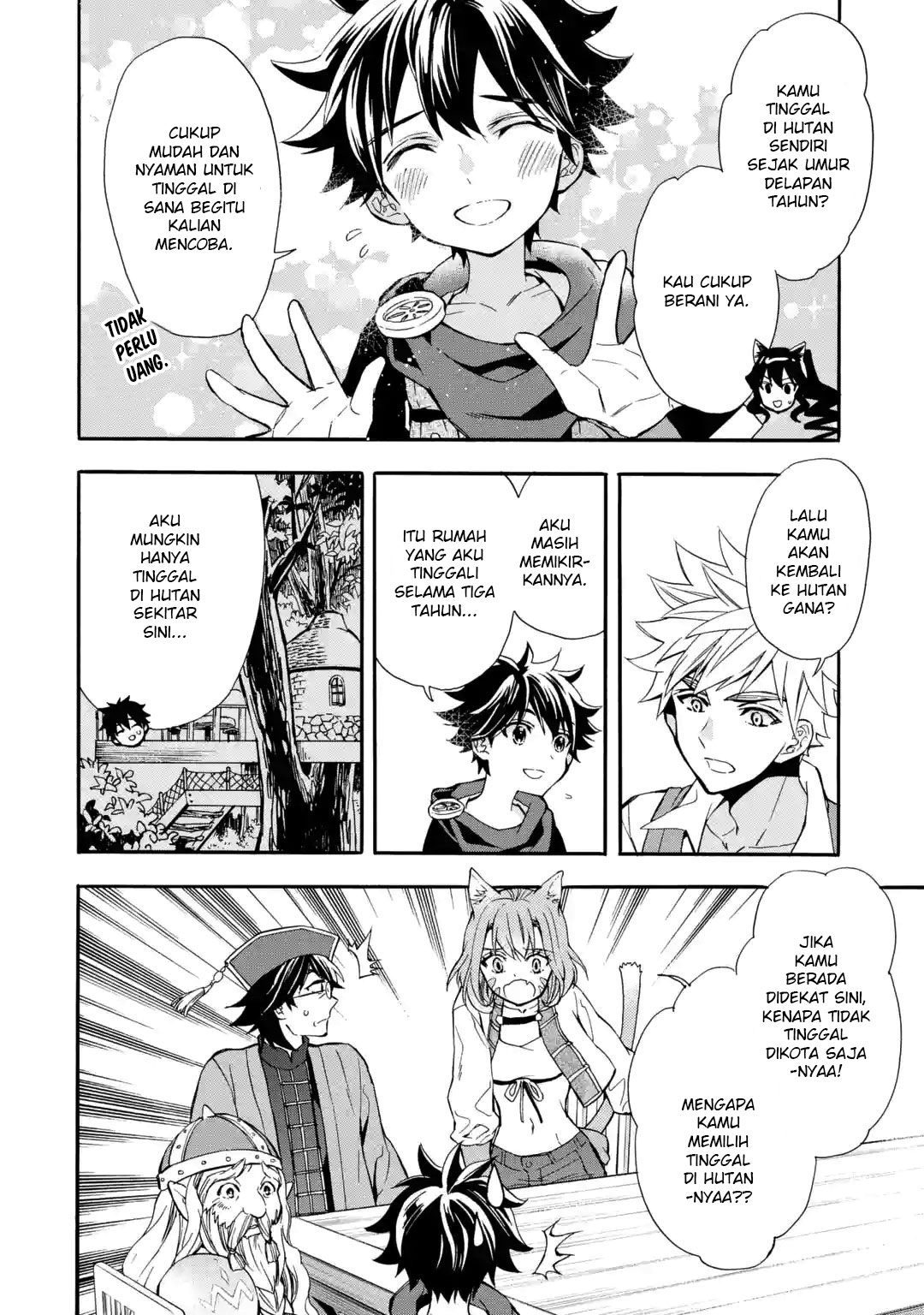 Kami-tachi ni Hirowareta Otoko Chapter 12 - halaman 35