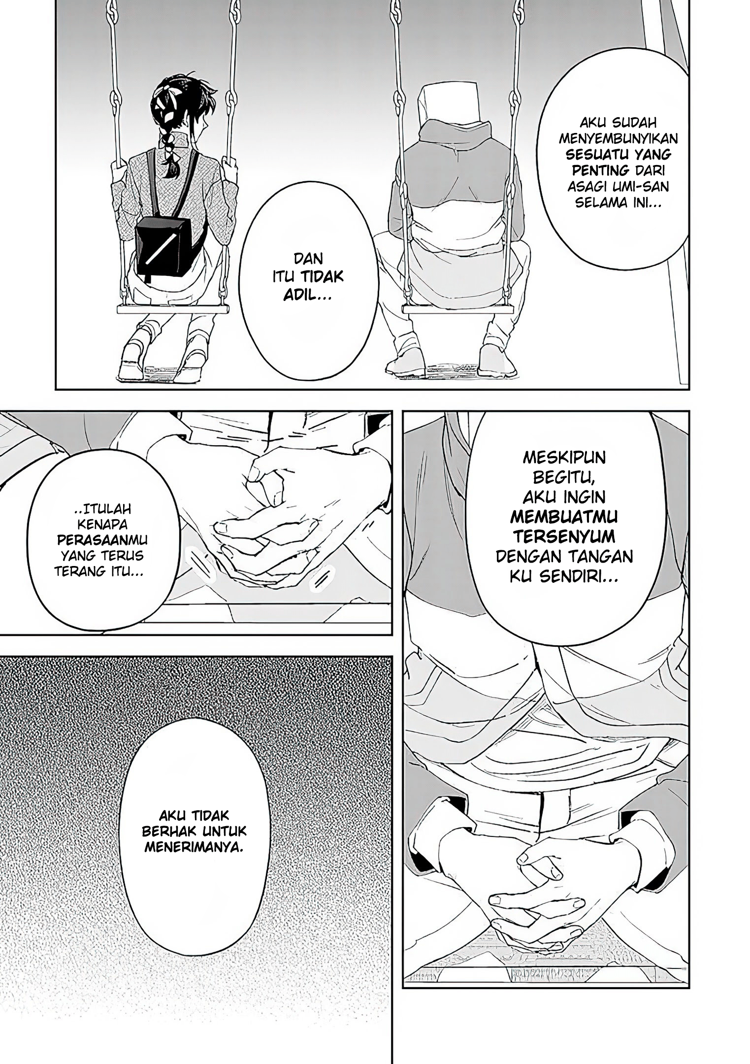 Kamibukuro-kun wa Koishiteru Chapter 11 - halaman 16