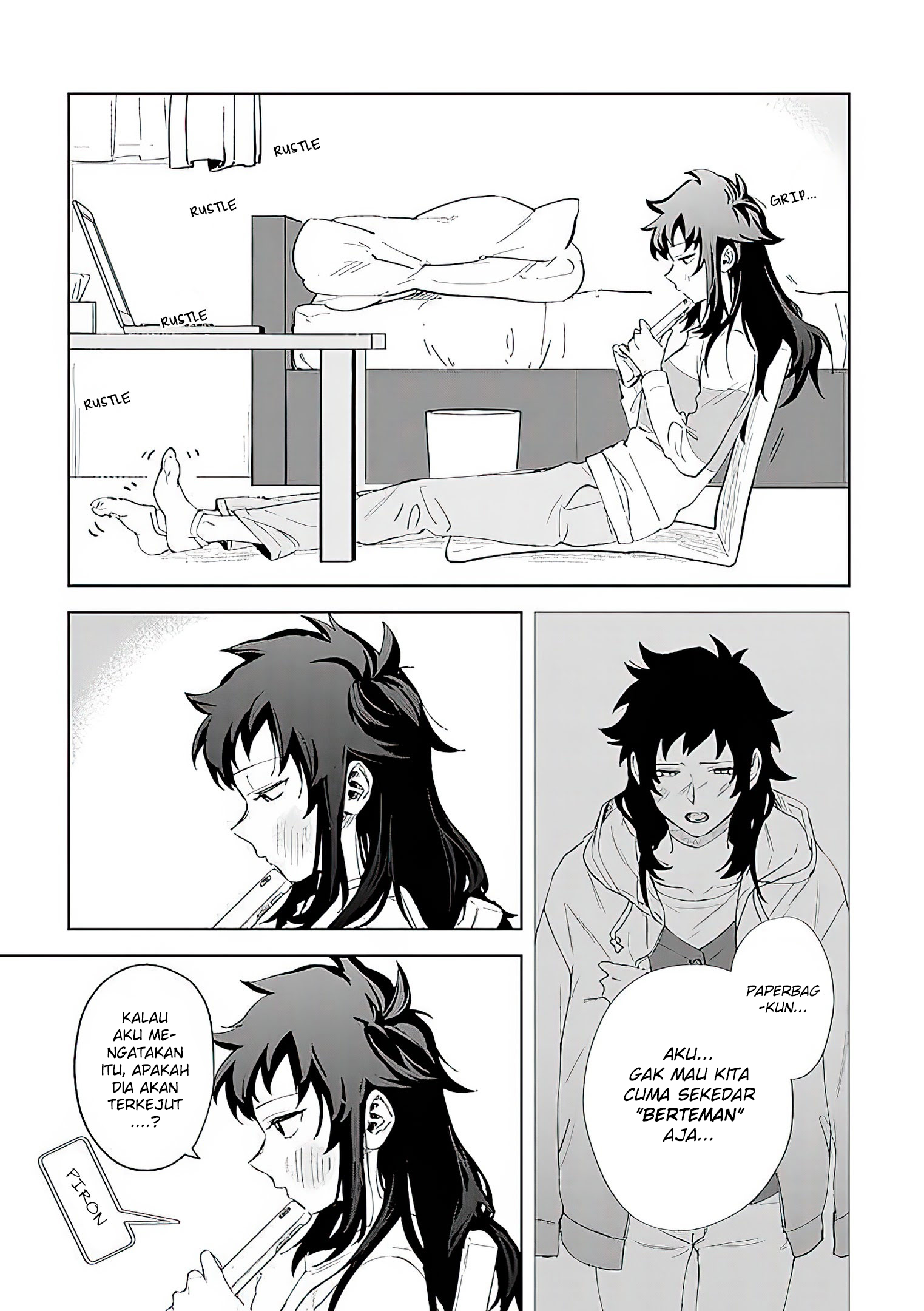 Kamibukuro-kun wa Koishiteru Chapter 11 - halaman 2