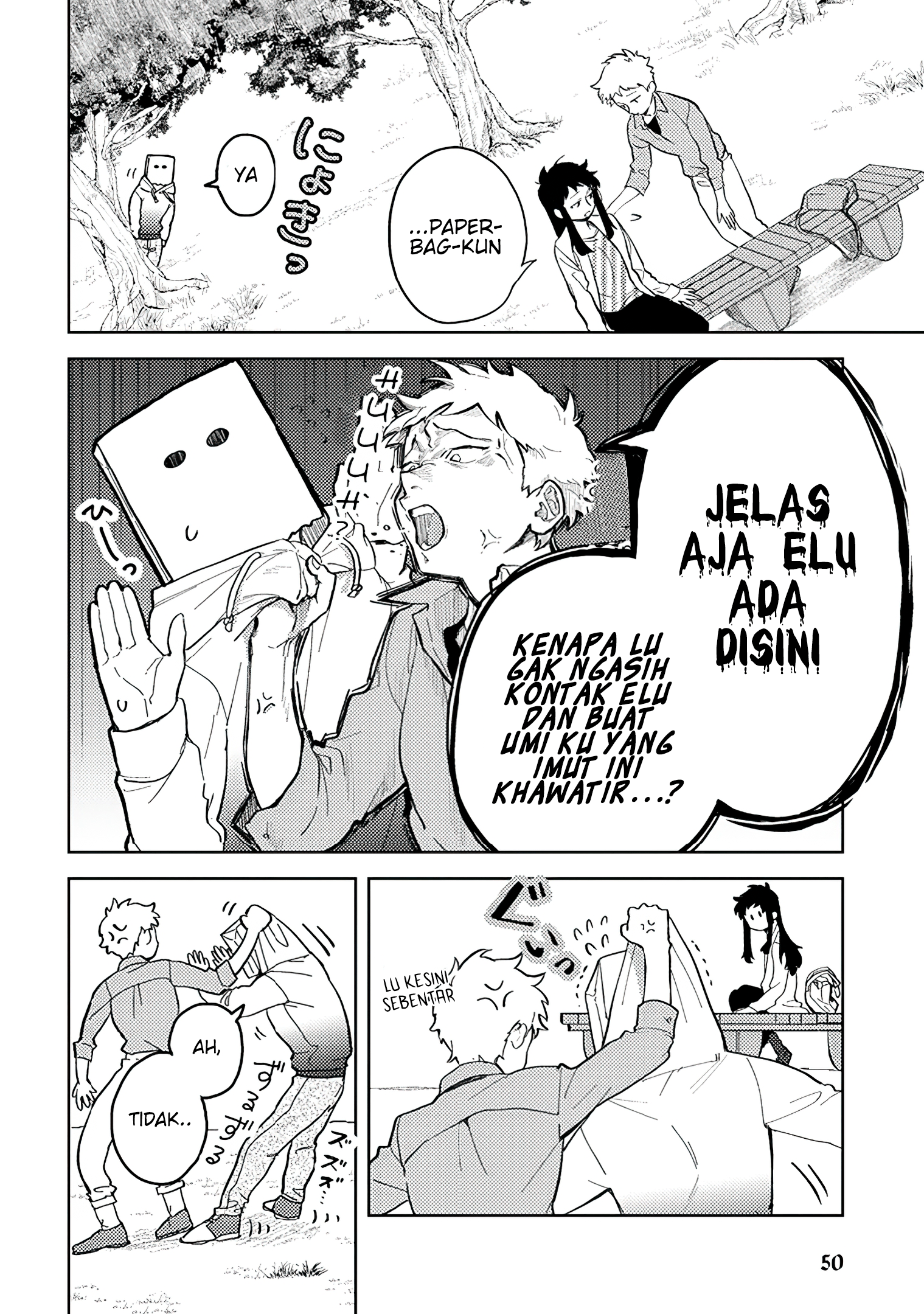 Kamibukuro-kun wa Koishiteru Chapter 4 - halaman 10