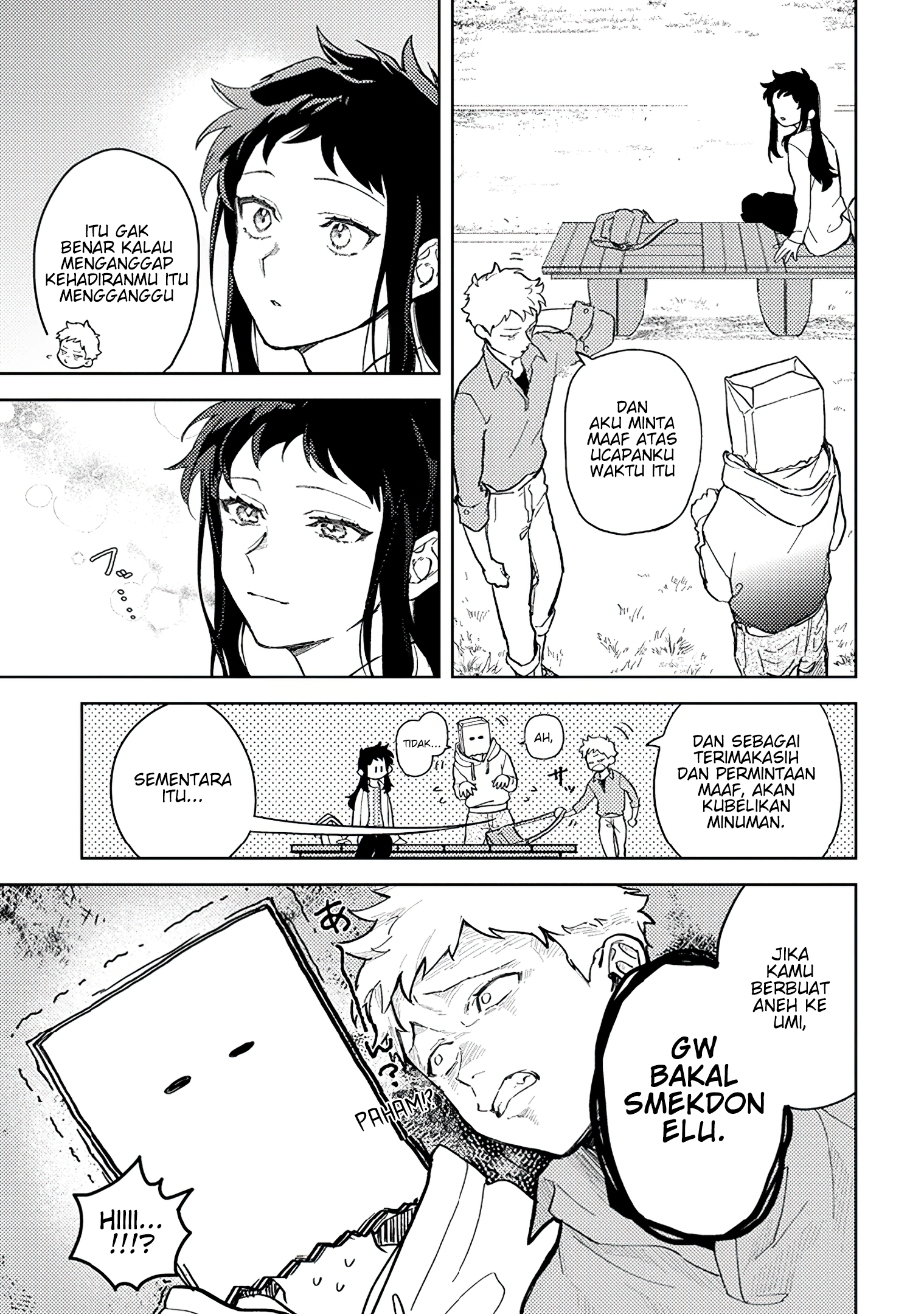 Kamibukuro-kun wa Koishiteru Chapter 4 - halaman 13