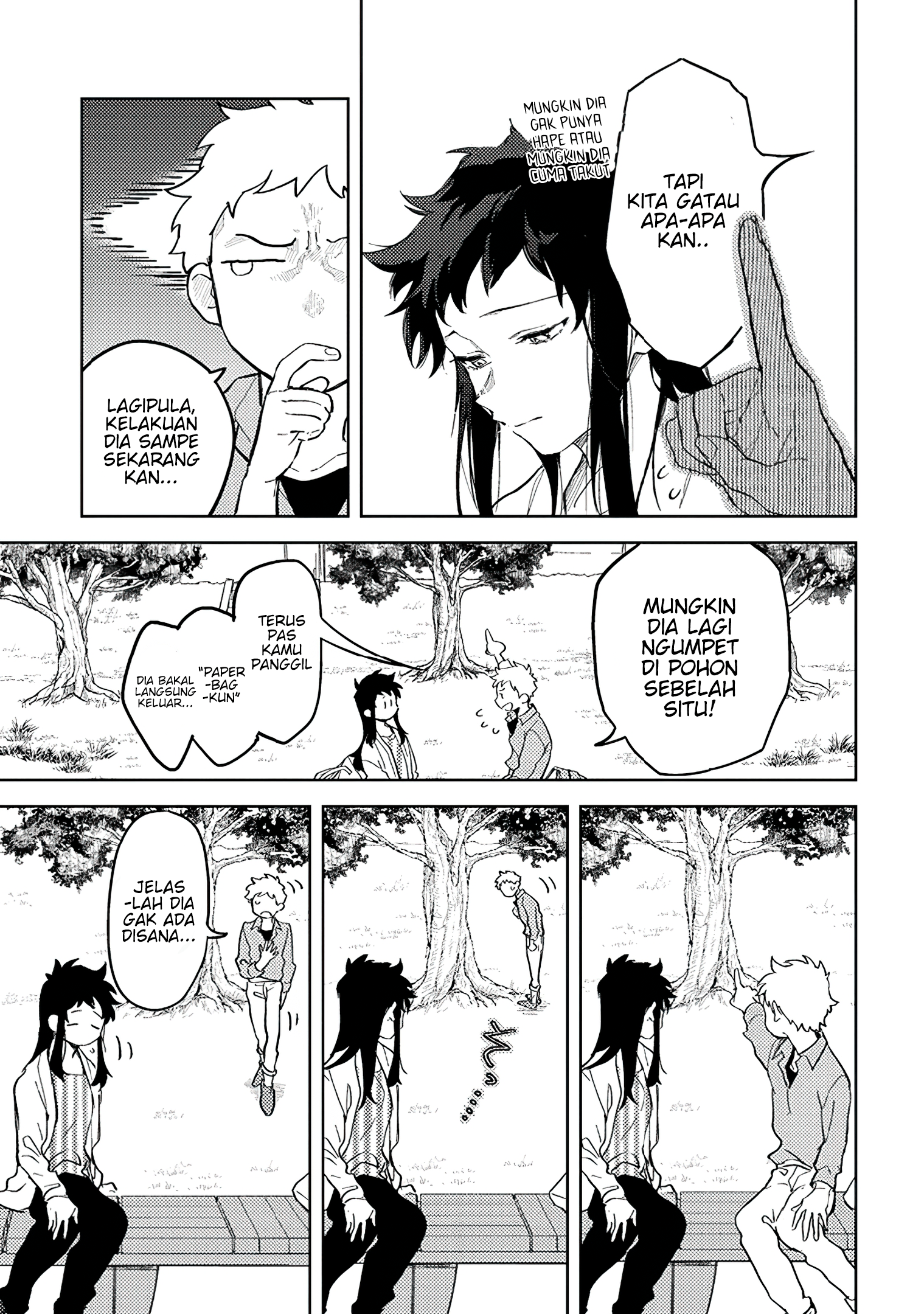 Kamibukuro-kun wa Koishiteru Chapter 4 - halaman 9