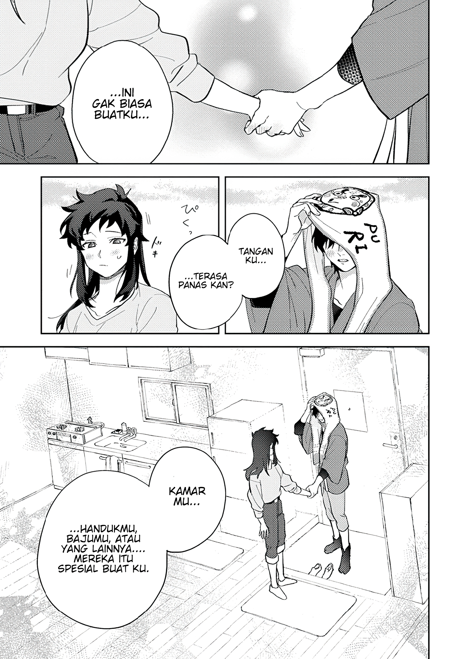 Kamibukuro-kun wa Koishiteru Chapter 7 - halaman 15