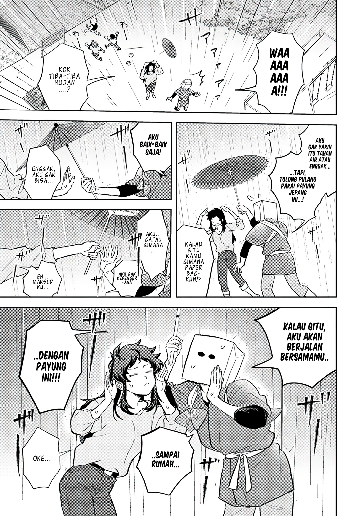 Kamibukuro-kun wa Koishiteru Chapter 7 - halaman 5