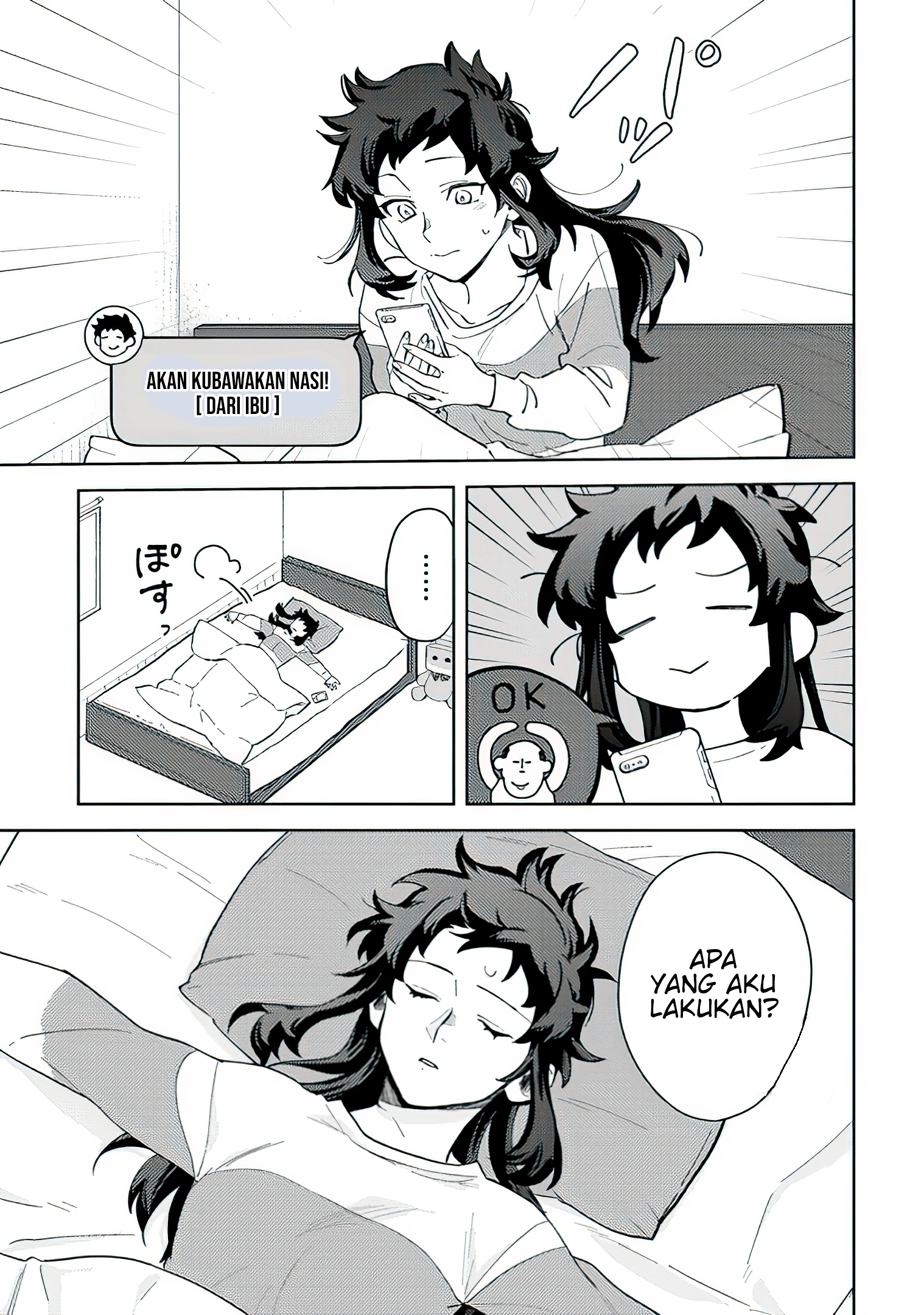 Kamibukuro-kun wa Koishiteru Chapter 8 - halaman 13