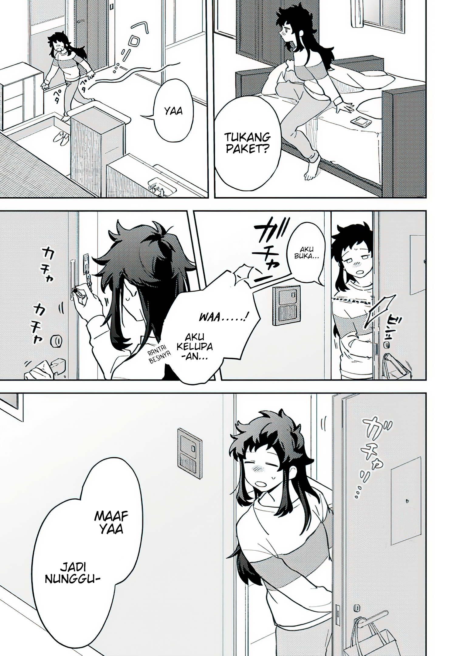 Kamibukuro-kun wa Koishiteru Chapter 8 - halaman 15