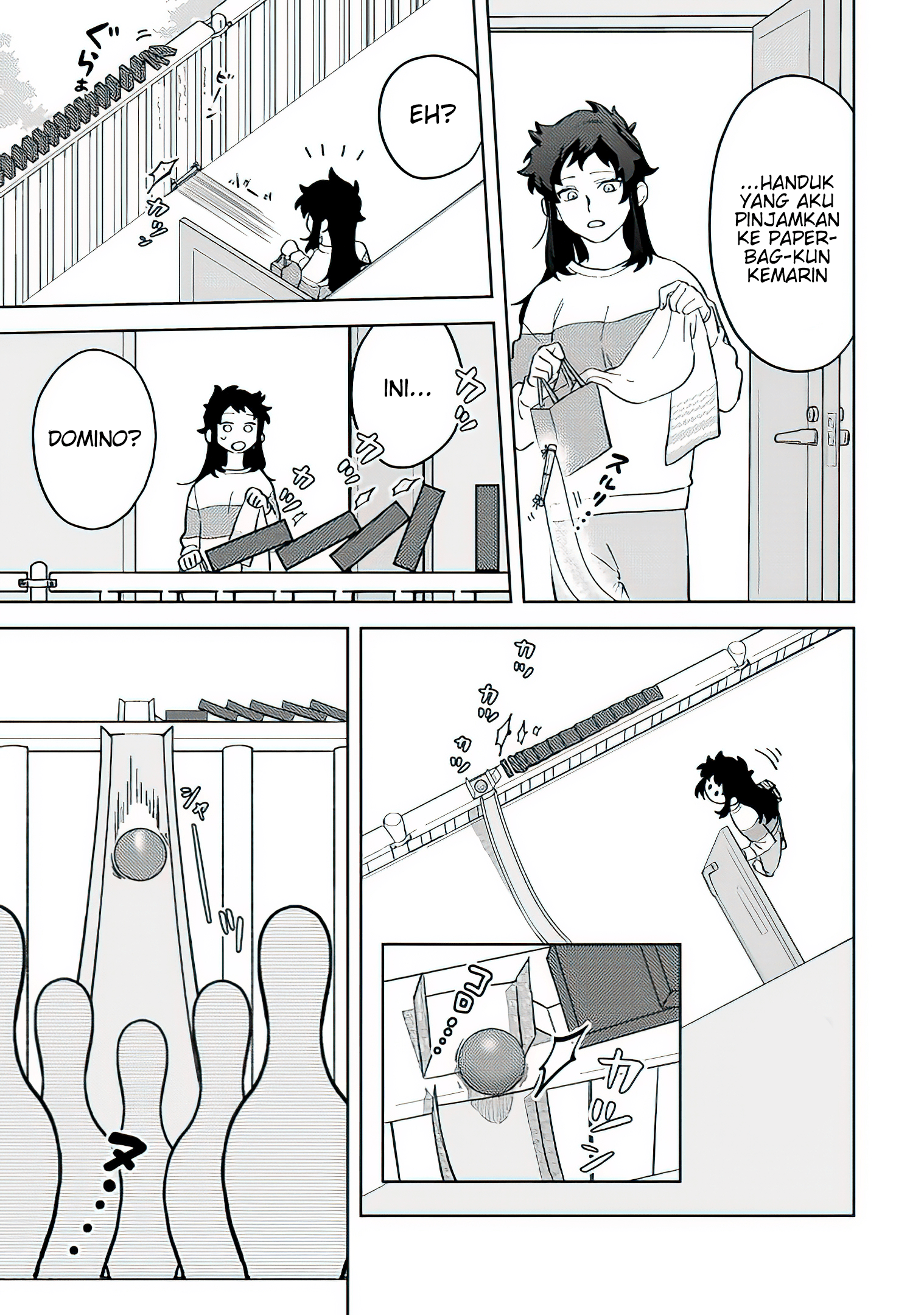 Kamibukuro-kun wa Koishiteru Chapter 8 - halaman 17