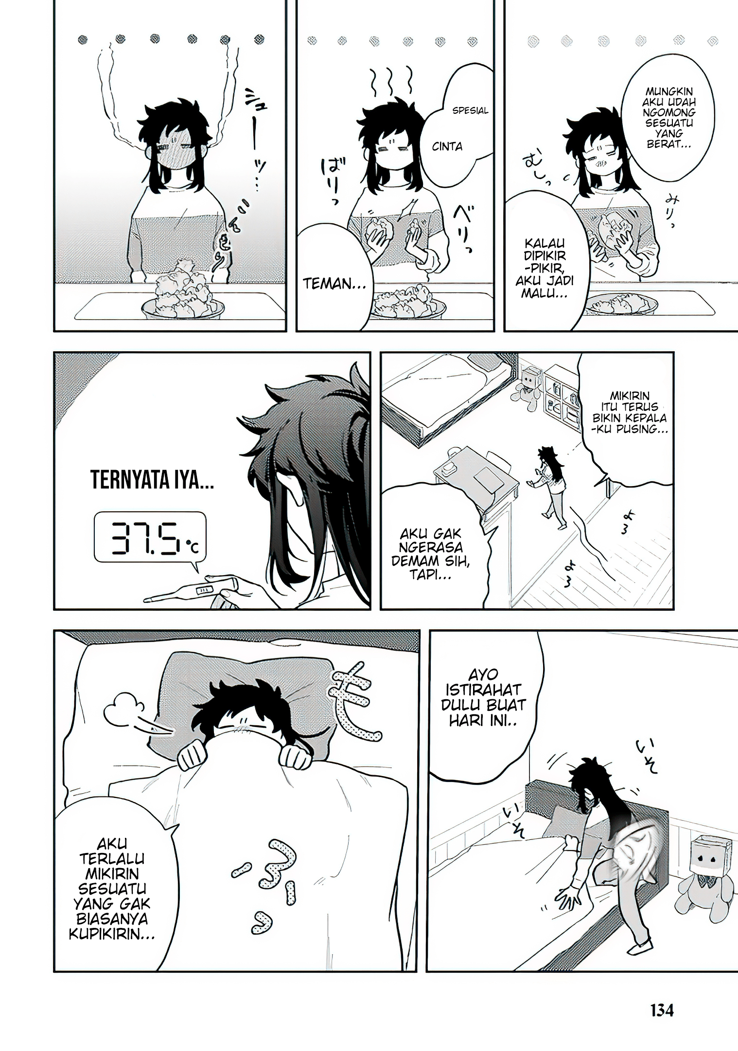 Kamibukuro-kun wa Koishiteru Chapter 8 - halaman 4