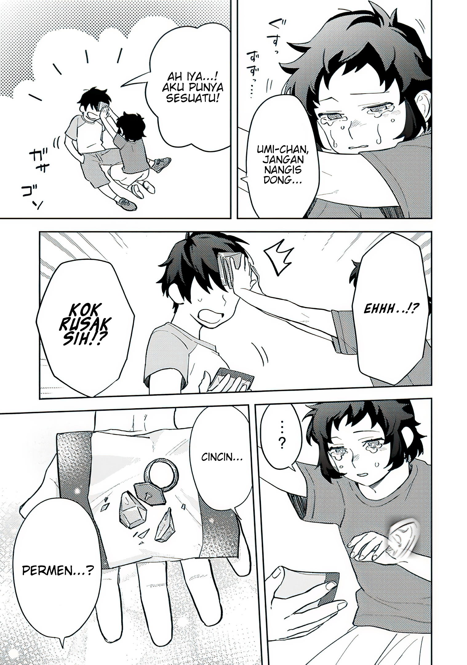 Kamibukuro-kun wa Koishiteru Chapter 8 - halaman 7