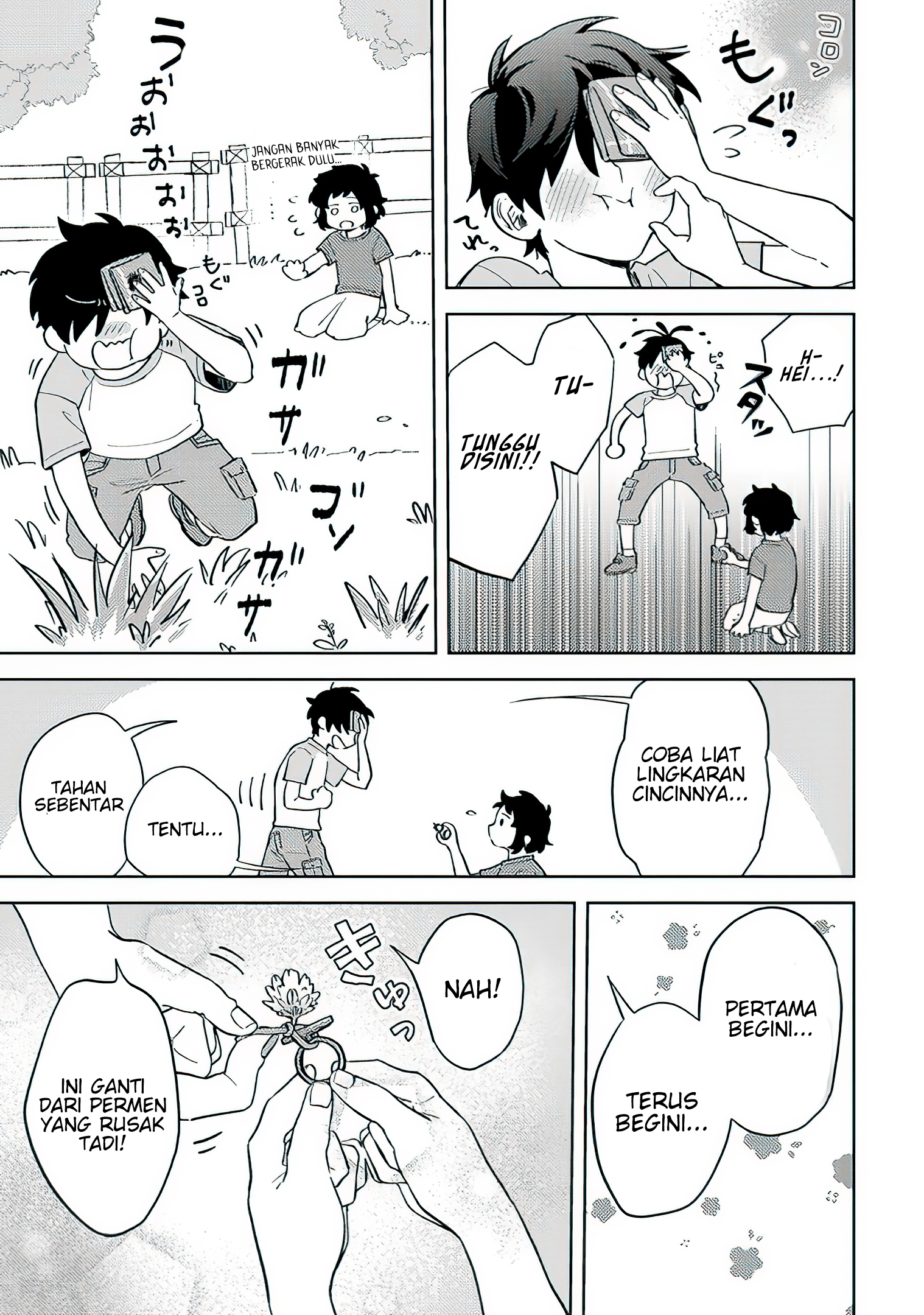 Kamibukuro-kun wa Koishiteru Chapter 8 - halaman 9
