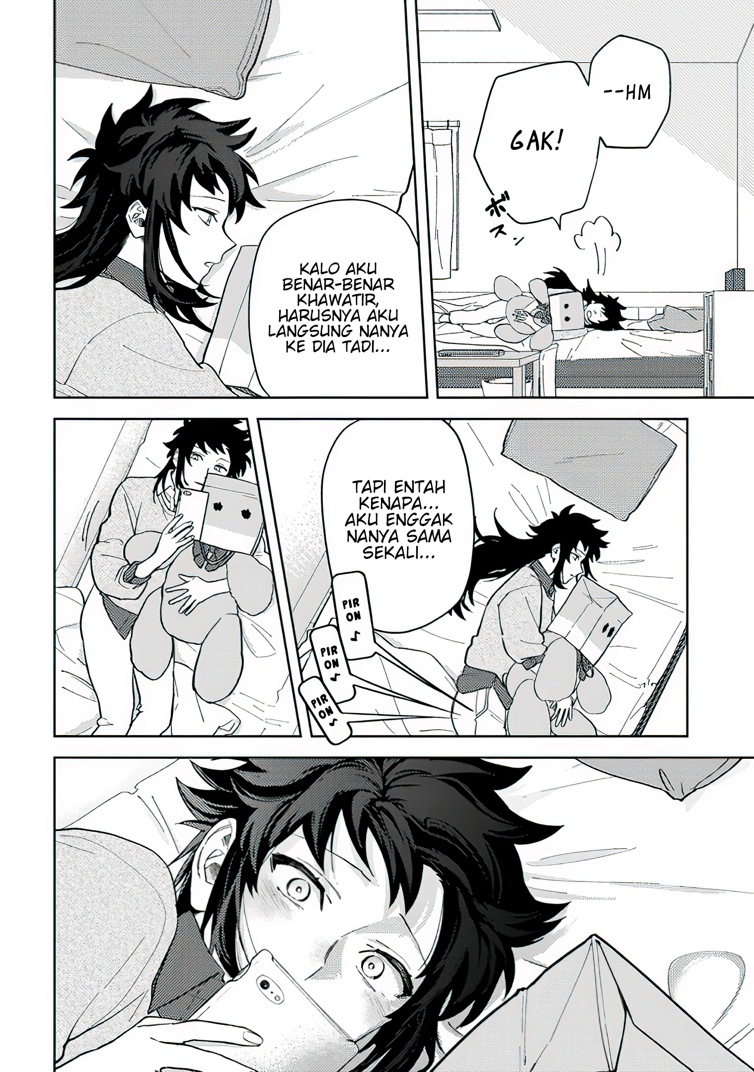 Kamibukuro-kun wa Koishiteru Chapter 9 - halaman 10