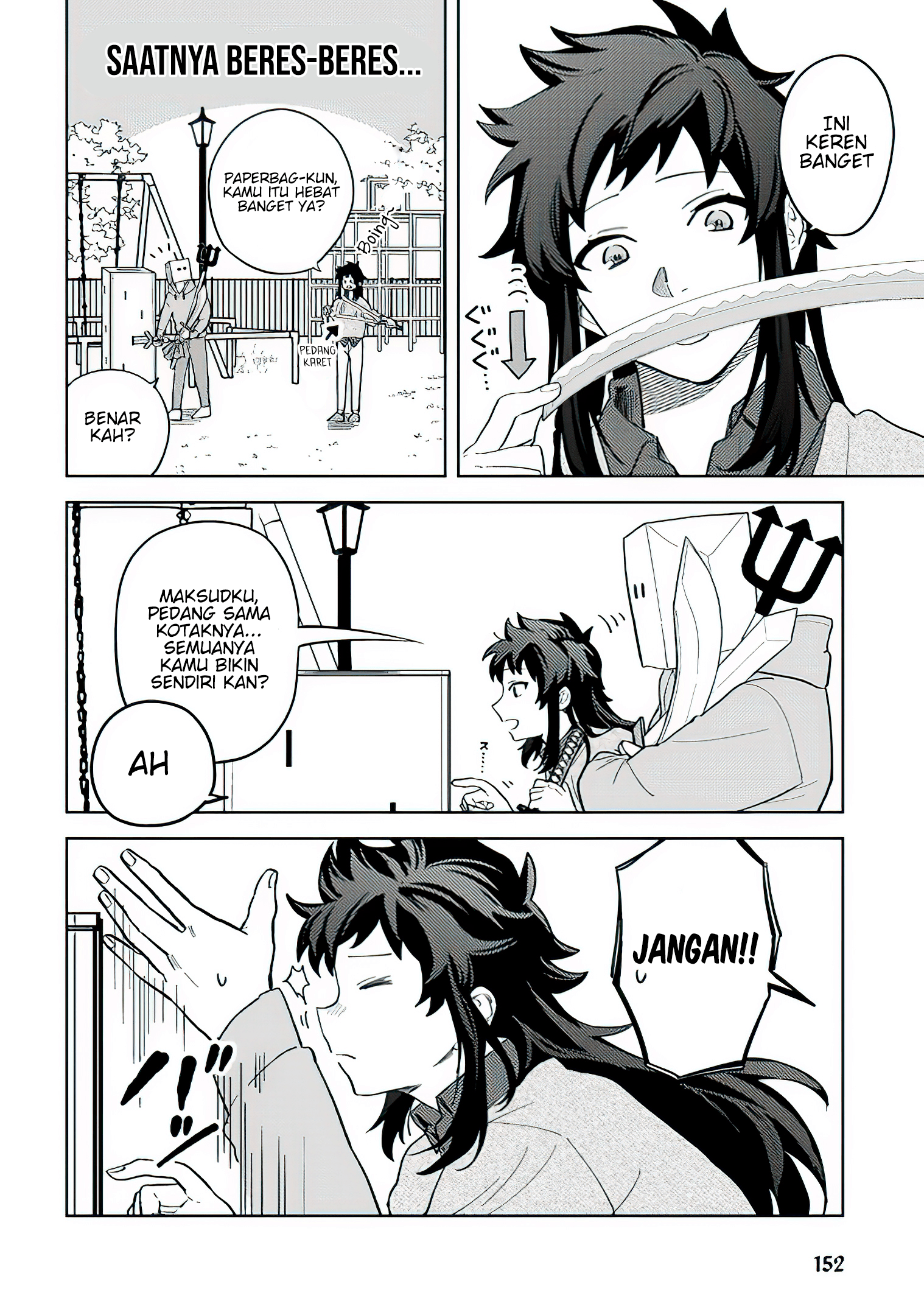 Kamibukuro-kun wa Koishiteru Chapter 9 - halaman 4