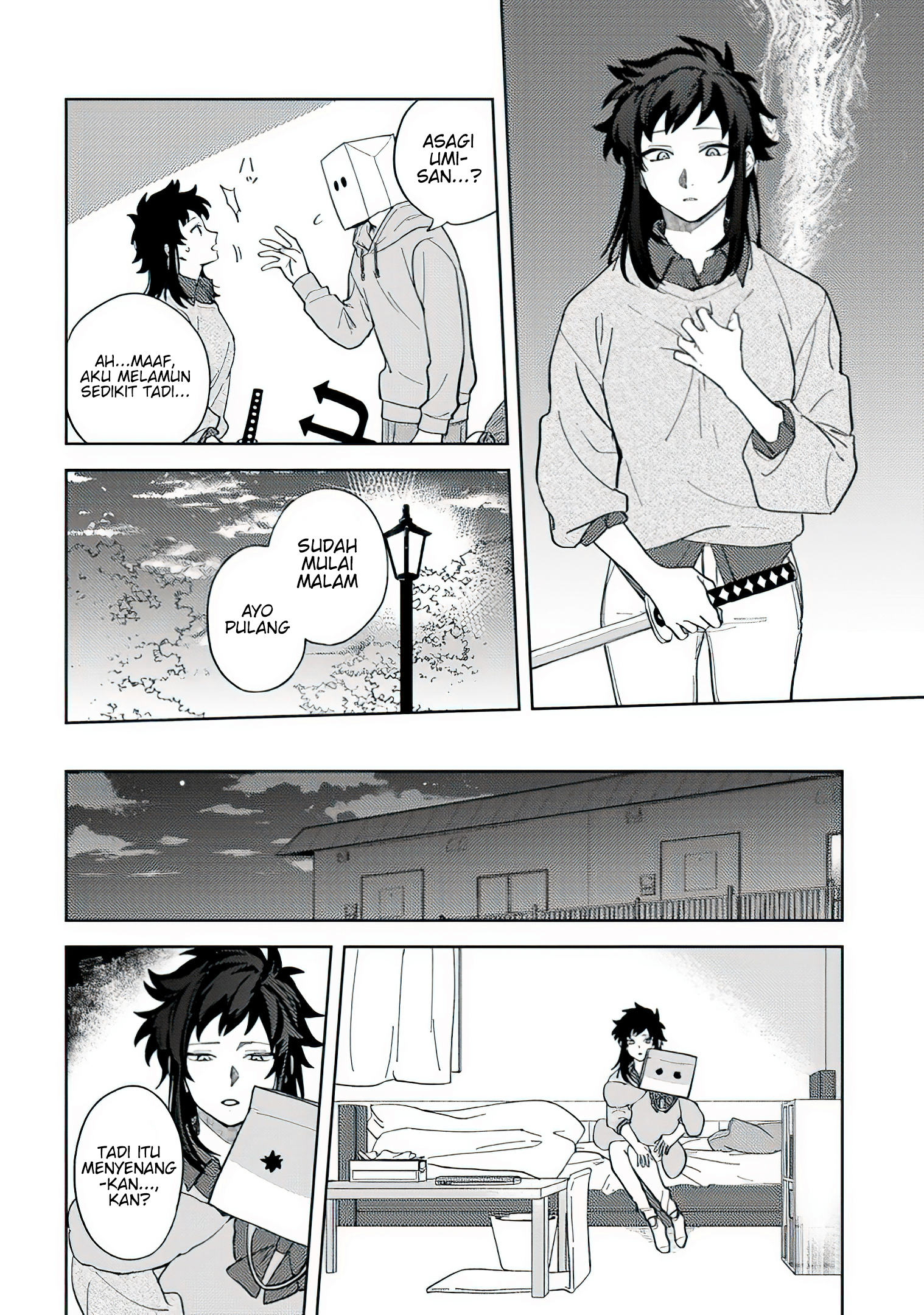 Kamibukuro-kun wa Koishiteru Chapter 9 - halaman 8