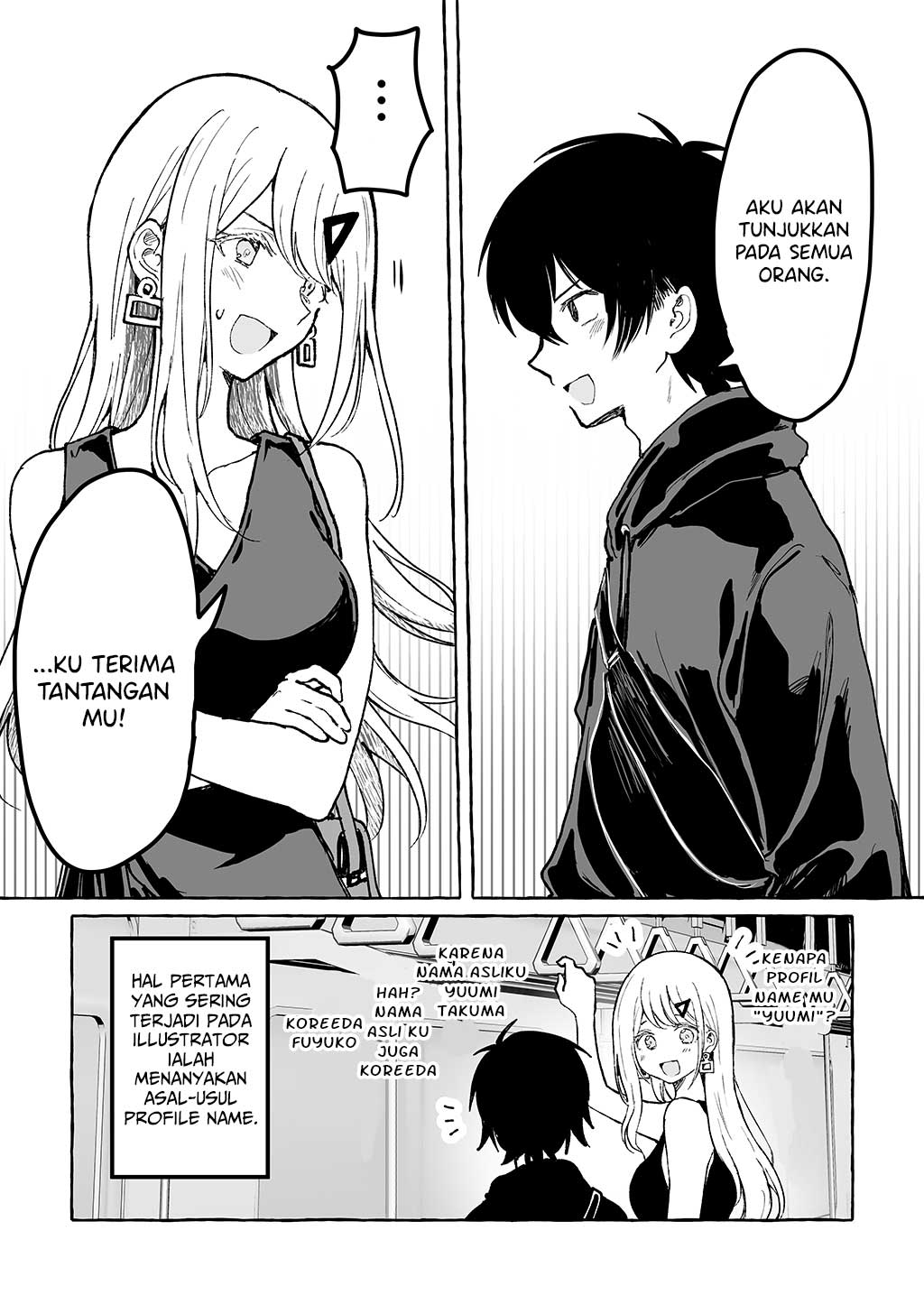 Kamieshi to Tukiaitai! Chapter 1 - halaman 22